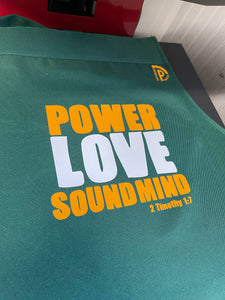 Power Love Sound Mind Apron